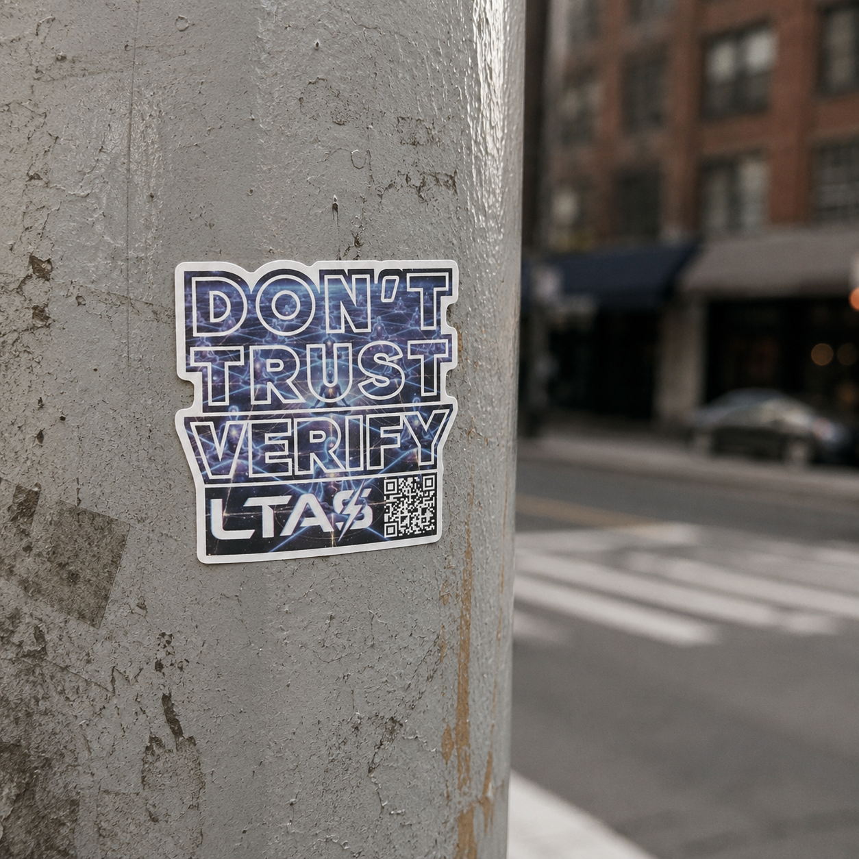 Don't Trust Verify Sticker